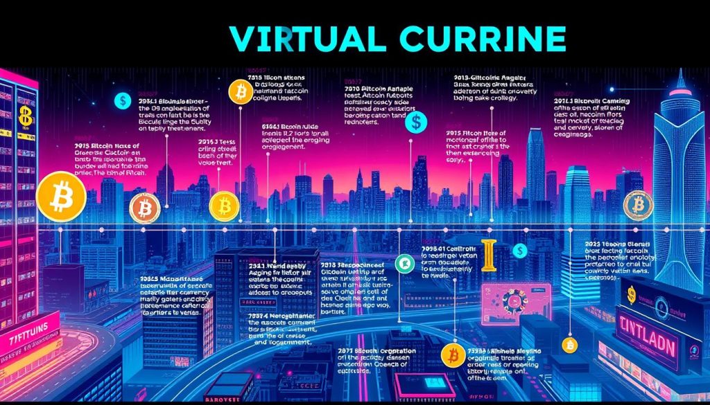 虛擬貨幣發展歷程